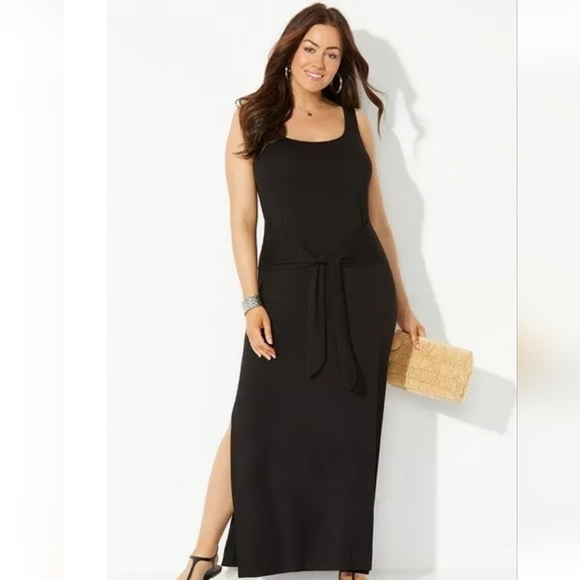 NEW NWOT Swimsuitsforall Allie Knot Maxi Dress - Picture 3 of 4